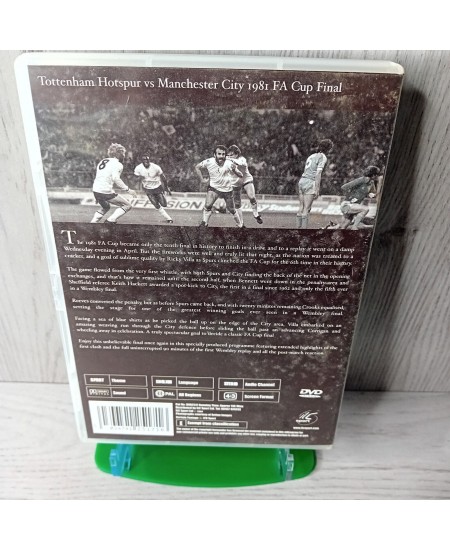 1981 FA CUP FINAL TOTTENHAM HOTSPUR VS MANCHESTER CITY DVD - RARE RETRO SOCCER