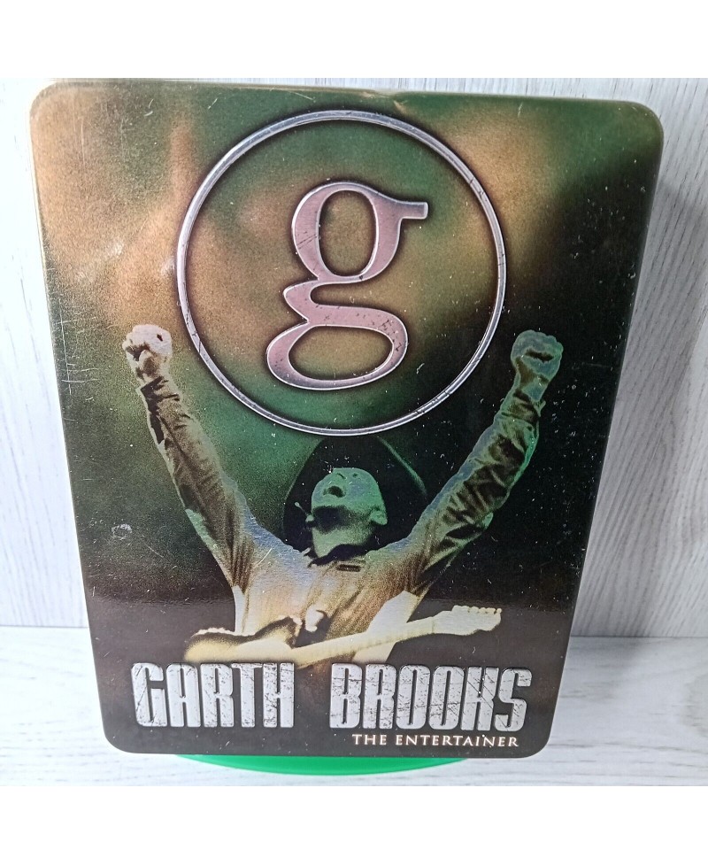 GARTH BROOKS THE ENTERTAINER 5 DVD BOXSET - COMPLETE & V.RARE STEEL TIN 2006