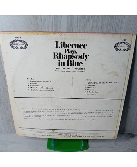 RHAPSODY IN BLUE Vinyl LP Record - Rare Retro Music