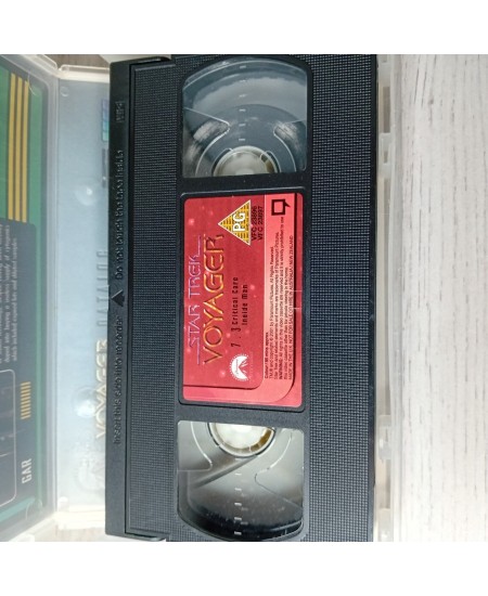 STAR TREK VOYAGER 7.3 VHS TAPE -RARE RETRO MOVIE SERIES VINTAGE KIDS