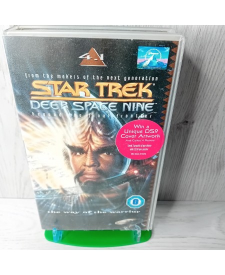 STAR TREK DEEP SPACE NINE 4.1 VHS TAPE -RARE RETRO MOVIE SERIES VINTAGE