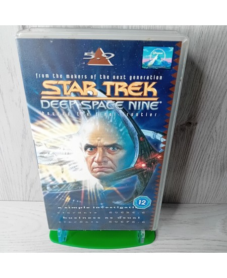 STAR TREK DEEP SPACE NINE 5.9 VHS TAPE -RARE RETRO MOVIE SERIES VINTAGE KIDS