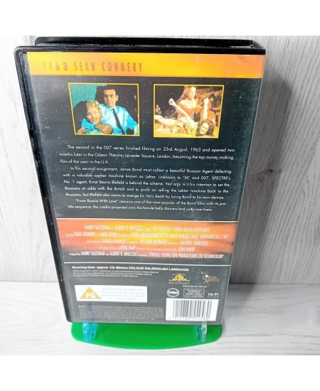 FROM RUSSIA WITH LOVE VHS TAPE -RARE RETRO MOVIE NEW SEALED