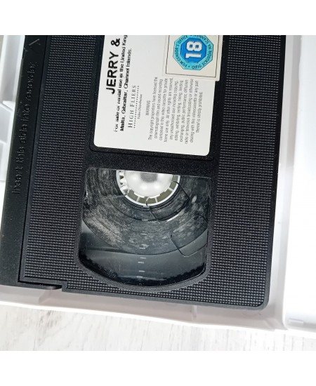 JERRY & TOM BIG BOX VHS TAPE -RARE RETRO MOVIE SERIES VINTAGE
