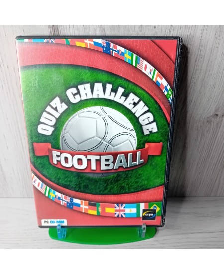 QUIZ CHALLENGE FOOTBALL PC CD ROM GAME - RARE RETRO GAMING