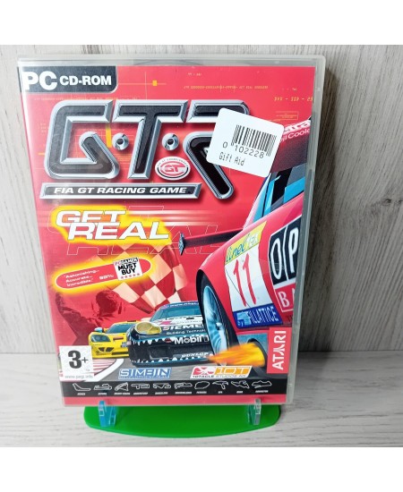GTR FIA GT RACING PC CD ROM GAME - RARE RETRO GAMING