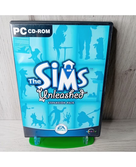 SIMS UNLEASHED EXPANSION PACK PC CD ROM GAME - RARE RETRO GAMING