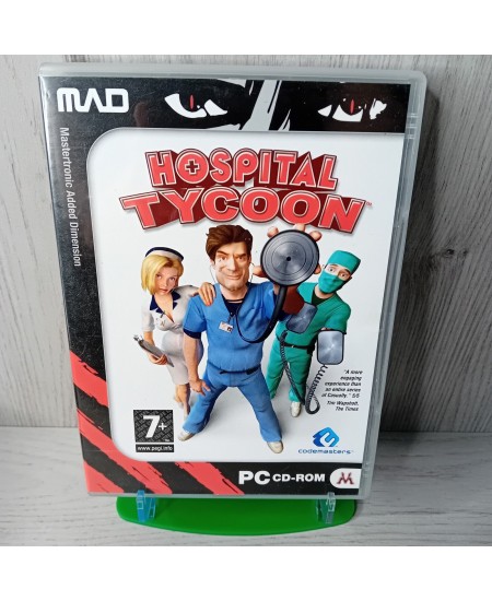 HOSPITAL TYCOON PC CD-ROM GAME - RARE RETRO GAMING