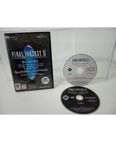 FINAL FANTASY XI - PC DVD-ROM GAME - GOOD CONDITION