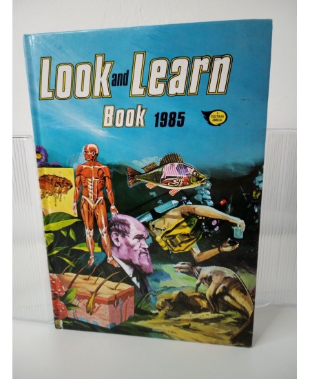 LOOK AND LEARN ANNUAL 1985 - RARE COLLECTABLE VINTAGE - GOOD CONDITION