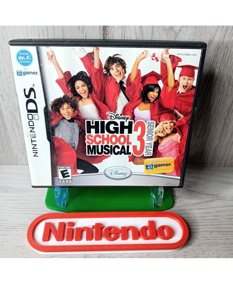 DISNEY HIGH SCHOOL MUSICAL 3 NINTENDO GAME - RARE RETRO GAMING DS