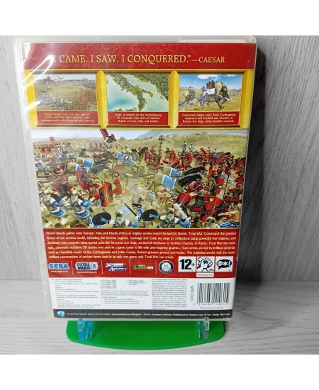ROME TOTAL WAR PC DVD-ROM GAME - RARE RETRO GAMING