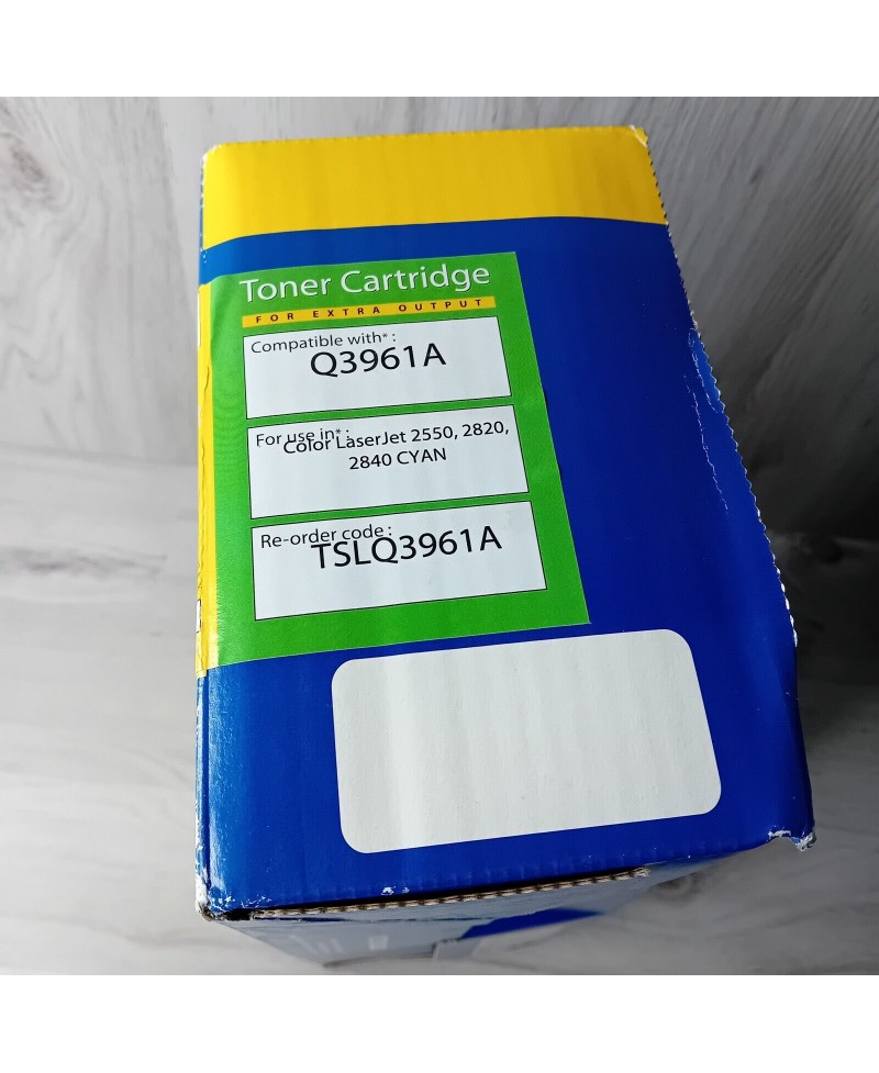 TONER SMART TONER CARTRIDGE CYAN TONER Q3961A COMPATIBLE WITH HP LASERJET