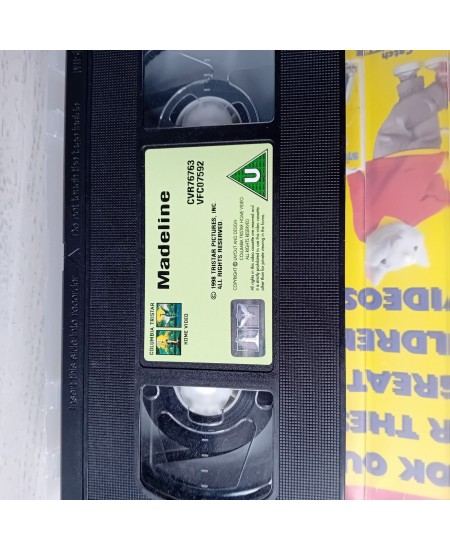 MADELINE VHS TAPE - RARE RETRO MOVIE SERIES VINTAGE