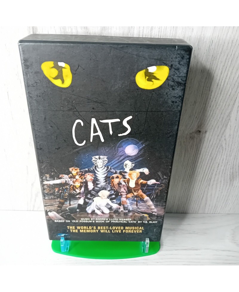 CATS VHS TAPE - RARE RETRO MOVIE SERIES VINTAGE