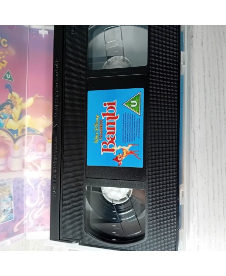 BAMBI VHS TAPE - RARE RETRO MOVIE SERIES VINTAGE