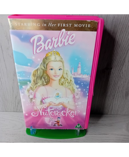 BARBIE NUTCRACKER VHS TAPE - RARE RETRO MOVIE SERIES VINTAGE
