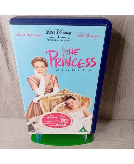 THE PRINCESS DIARIES VHS TAPE - RARE RETRO MOVIE SERIES VINTAGE