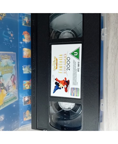FANTASIA 2000 VHS TAPE - RARE RETRO MOVIE SERIES VINTAGE
