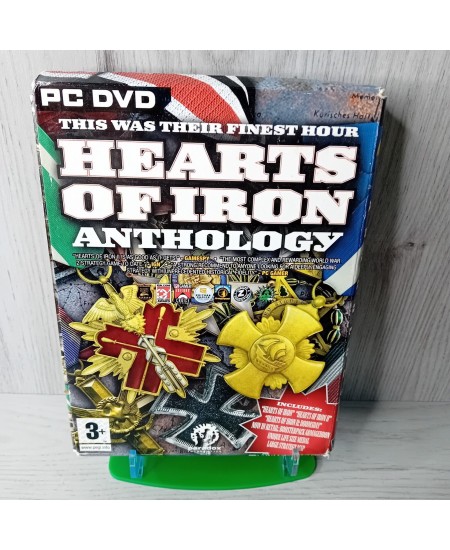 HEARTS OF IRON ANTHOLOGY PC DVD GAME - RARE RETRO GAMING