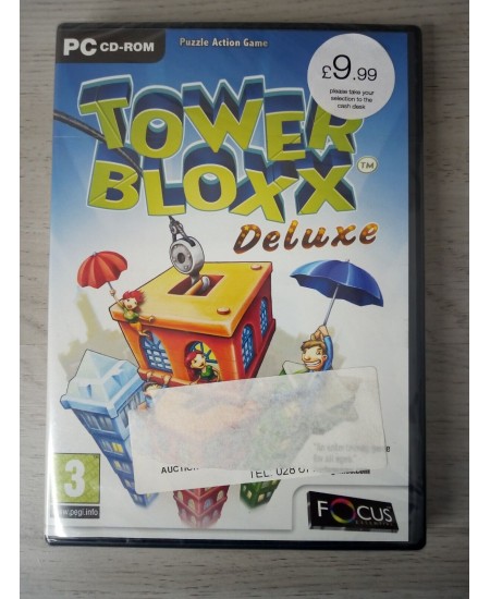 TOWER BLOXX DELUXE PC CD-ROM GAME - FACTORY SEALED RETRO GAMING RARE