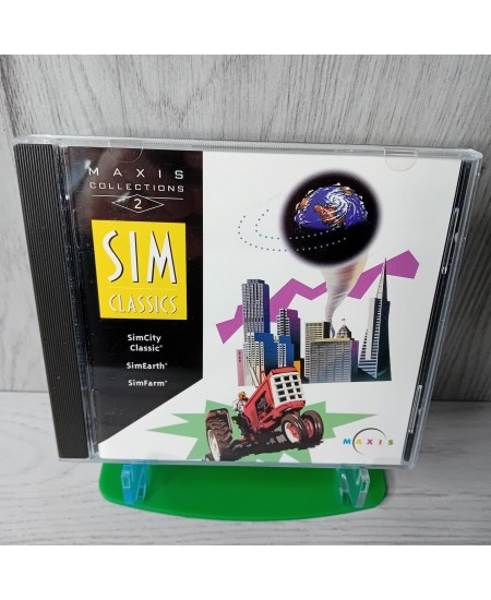 SIM CLASSICS MAXIS COLLECTIONS 2 PC CD ROM GAME - RARE RETRO VINTAGE GAMING