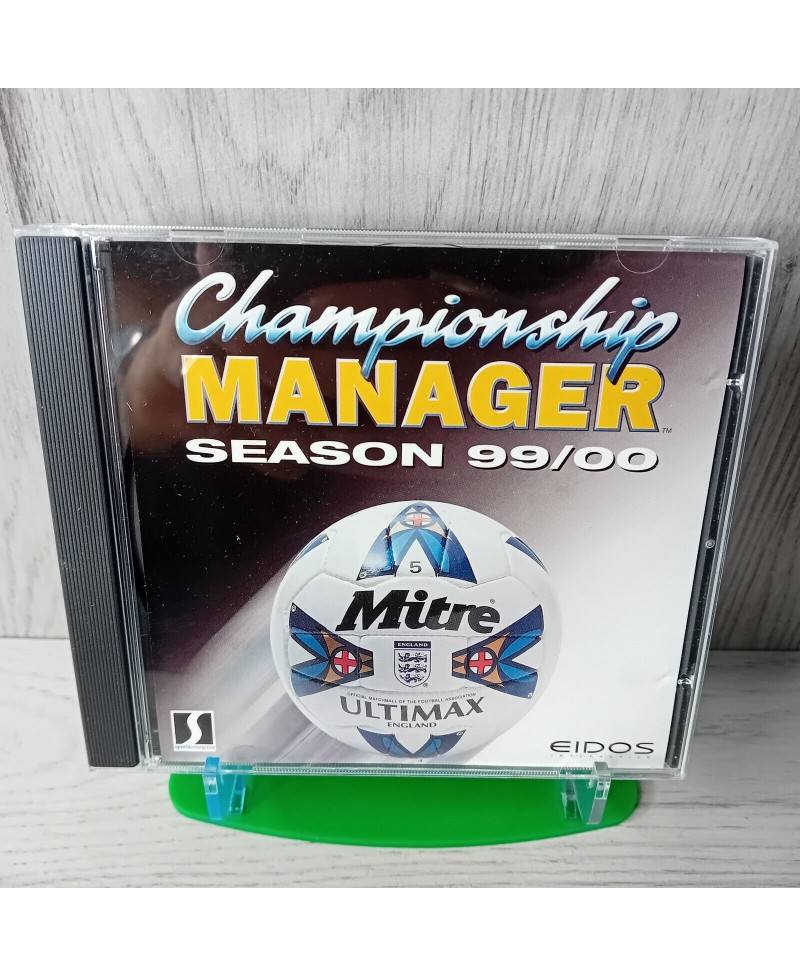 CHAMPIONSHIP MANAGER SEASON 99/00 PC CD ROM GAME - RARE RETRO VINTAGE GAMING