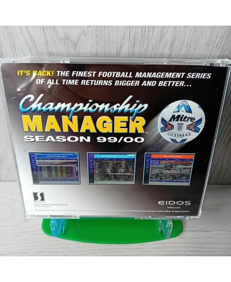 CHAMPIONSHIP MANAGER SEASON 99/00 PC CD ROM GAME - RARE RETRO VINTAGE GAMING