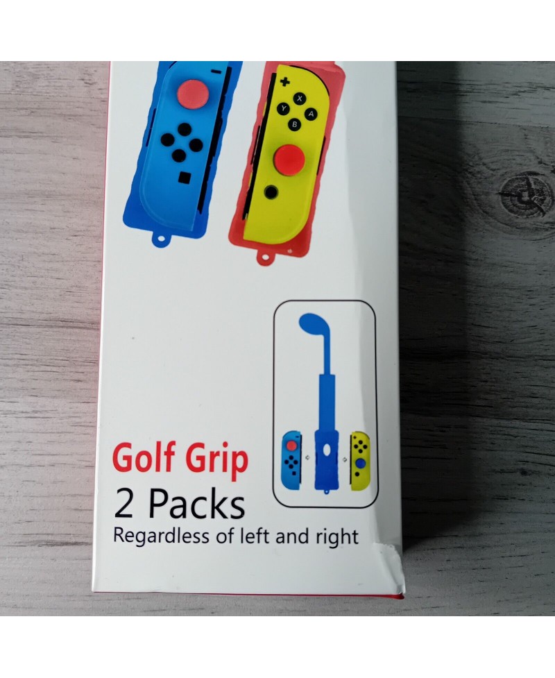 GOLF GRIP 2 PACK COMPATIBLE WITH SWITCH JOY CON NINTENDO - NEW IN BOX