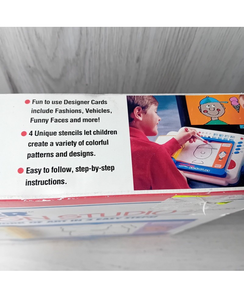 VTECH VIDEO PAINTER DESIGN STUDIO NEW IN BOX - RARE RETRO 1992 - ONLY 1 ON EBAY