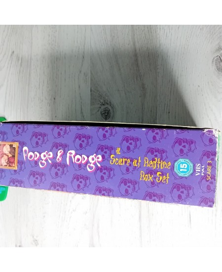 PODGE & RODGE A SCARE AT BEDTIME VHS BOXSET - RARE RETRO TAPES ONLY 1 ON EBAY !