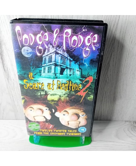 PODGE & RODGE A SCARE AT BEDTIME VHS - RARE RETRO MOVIE TAPE ONLY 1 ON EBAY !