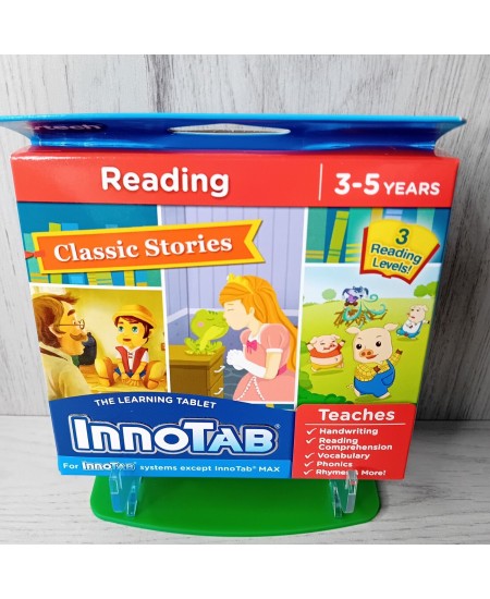 INNOTAB READING CLASSIC STORIES KIDS 3-5 - NEW SEALED V.RARE VTECH