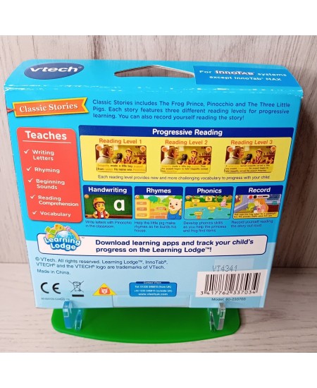 INNOTAB READING CLASSIC STORIES KIDS 3-5 - NEW SEALED V.RARE VTECH