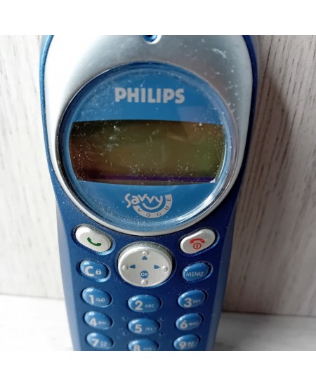 PHILIPS SAVVY VOGUE MOBILE PHONE - NOT TESTED SPARES OR REPAIRS - RARE RETRO