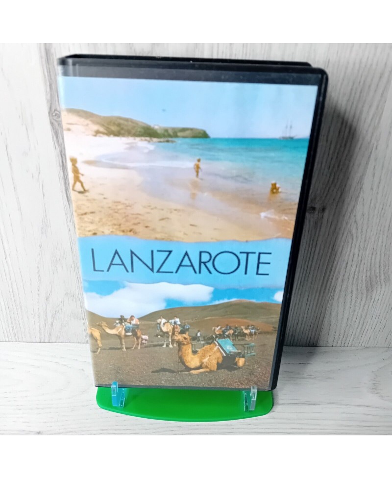 LANZAROTE 1990 VHS TAPE - RARE RETRO MOVIE SERIES