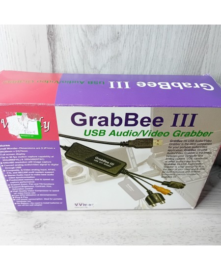 GRABBEE III USB VIDEO GRABBER - NEW IN BOX