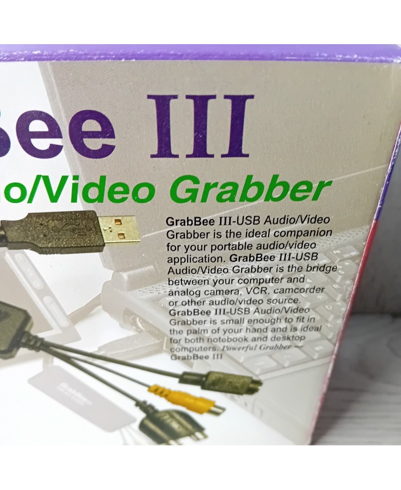 GRABBEE III USB VIDEO GRABBER - NEW IN BOX