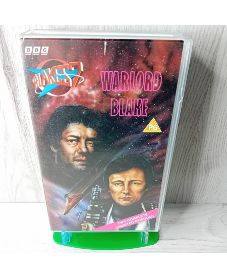 BLAKES 7 WARLORD BLAKE VHS - RARE RETRO VIDEO TAPE