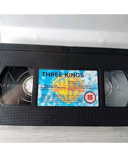 THREE KINGS VHS - RARE RETRO VIDEO TAPE