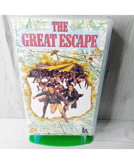 THE GREAT ESCAPE VHS - RARE RETRO VIDEO TAPE