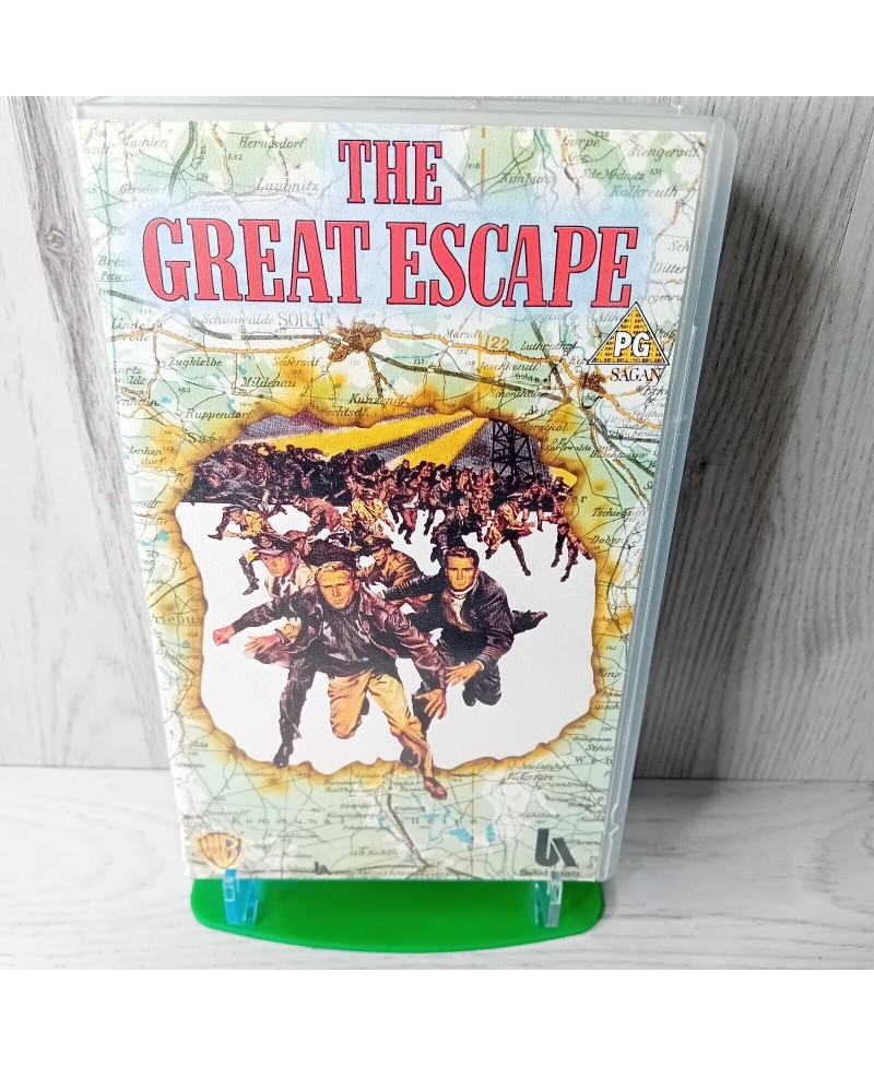 THE GREAT ESCAPE VHS - RARE RETRO VIDEO TAPE