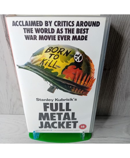 FULL METAL JACKET VHS - RARE RETRO VIDEO TAPE