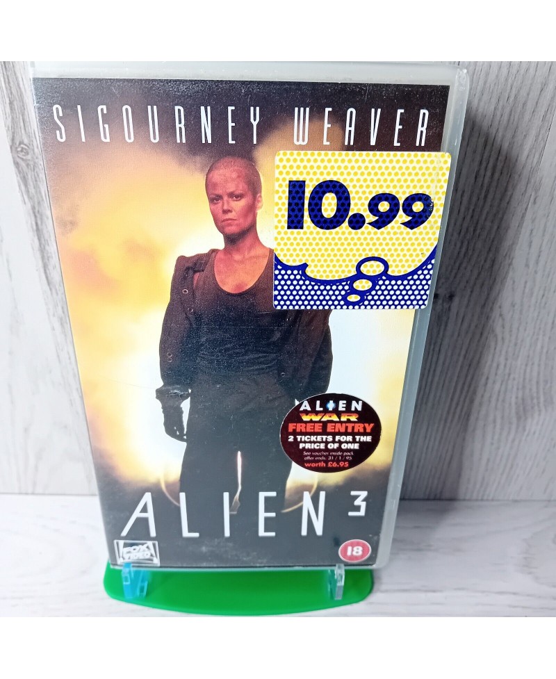 ALIEN 3 VHS - RARE RETRO VIDEO TAPE