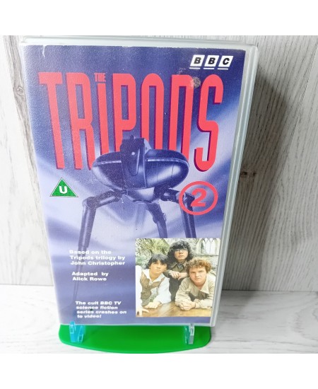 TRIPODS 2 VHS - RARE RETRO VIDEO TAPE