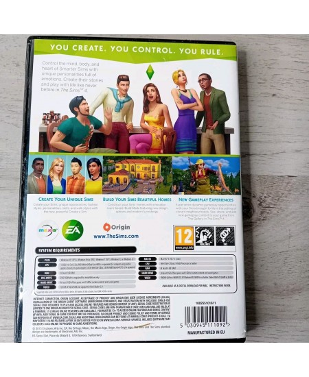 THE SIMS 4 PC DVD ROM GAME - RARE RETRO GAMING