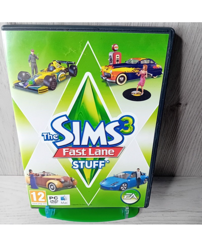 THE SIMS 3 FAST LANE STUFF PC DVD ROM GAME - RARE RETRO GAMING