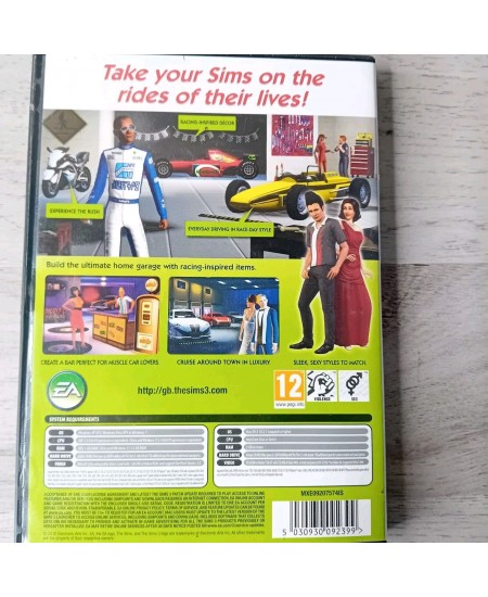 THE SIMS 3 FAST LANE STUFF PC DVD ROM GAME - RARE RETRO GAMING