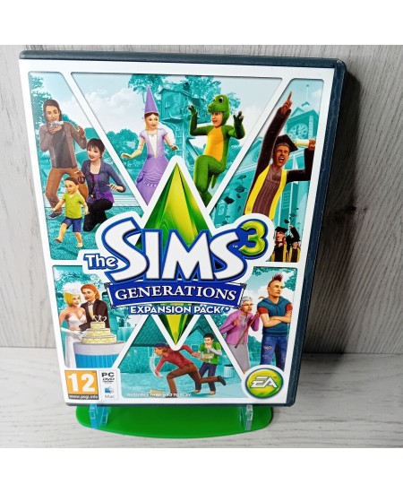 THE SIMS 3 GENERATIONS EXPANSION PACK PC DVD ROM GAME - RARE RETRO GAMING