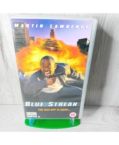 BLUE STREAK VHS - RARE RETRO VIDEO TAPE